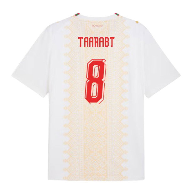 2026-2027 Morocco Away Shirt (Taarabt 8)-SoccerKits Hub | Buy Soccer Jerseys Online